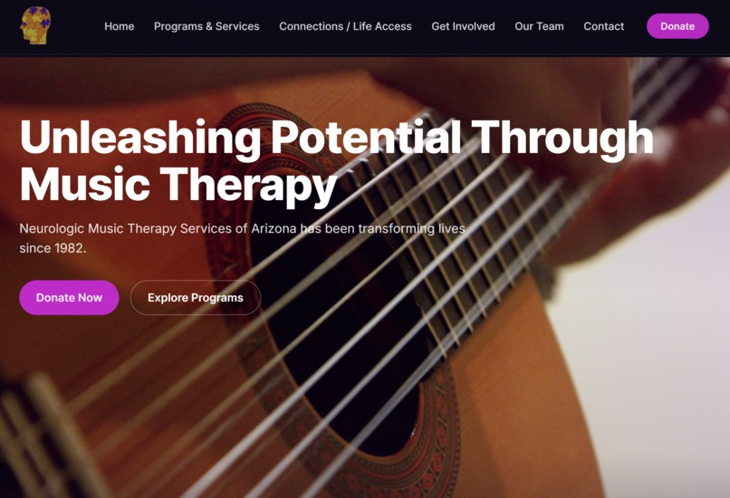 Neurologic Music Therapy Services of Arizona Project
